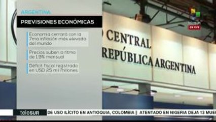 Argentina cerrará el año como la séptima inflación más alta del mundo