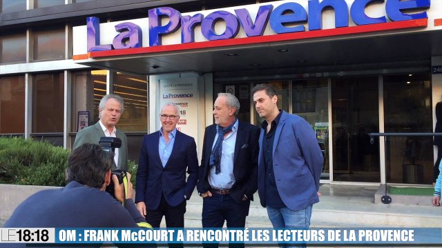 Frank McCourt à rencontré les lecteurs de La Provence