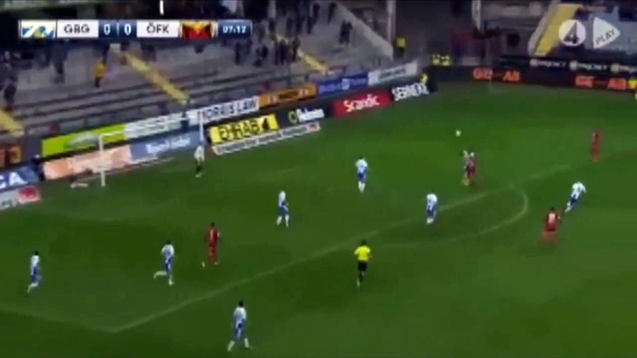 Goeteborg 0:1 Ostersunds (Swedish Allsvenskan. 22 October 2017)