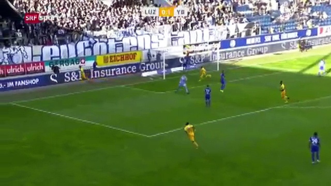 Luzern 0:1 Young Boys (Swiss Super League 22 October 2017)