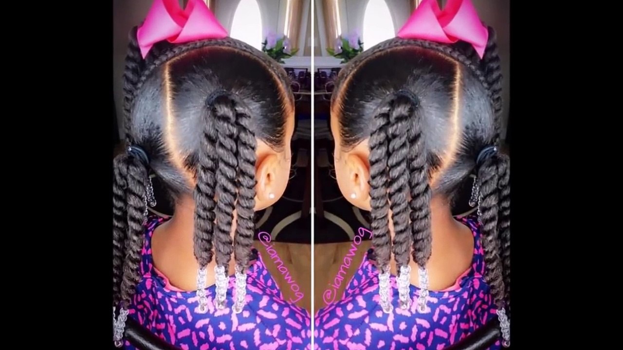 Within 15 Minutes You Can Complete These Beautiful Black Kids Hairstyles –  Видео Dailymotion