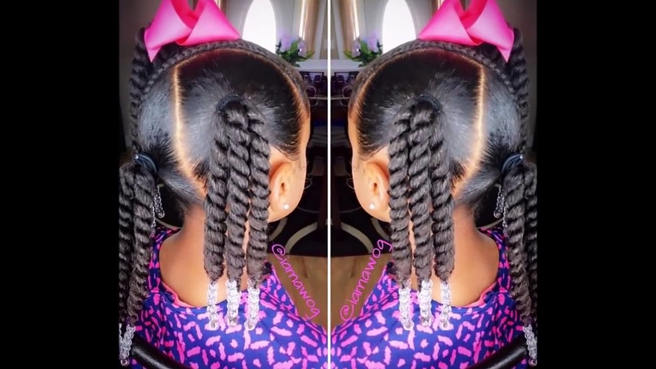 Within 15 Minutes You Can Complete These Beautiful Black Kids Hairstyles