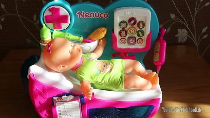 Nenuco Baby Doll hospital and Smoby Baby Nurse Electronic Nursery Center