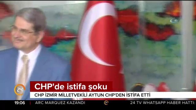 CHP'de istifa şoku