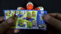 Kinder Joy Surprise Eggs Popsicles Edition Unboxing Toys Video For Kids and Children