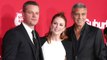 George Clooney & Matt Damon Appear at 'Suburbicon' Premiere
