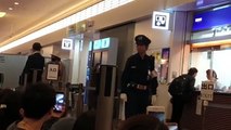 JANG KEUN SUK AT GIMPO AIRPORT ARRİVAL TO HANEDA AIRPORT JAPAN 23.10.2017