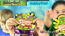 GOO Slimy Sludge BLIND BAG! + Emmet Spongebob Monsters by HobbyKidsTV