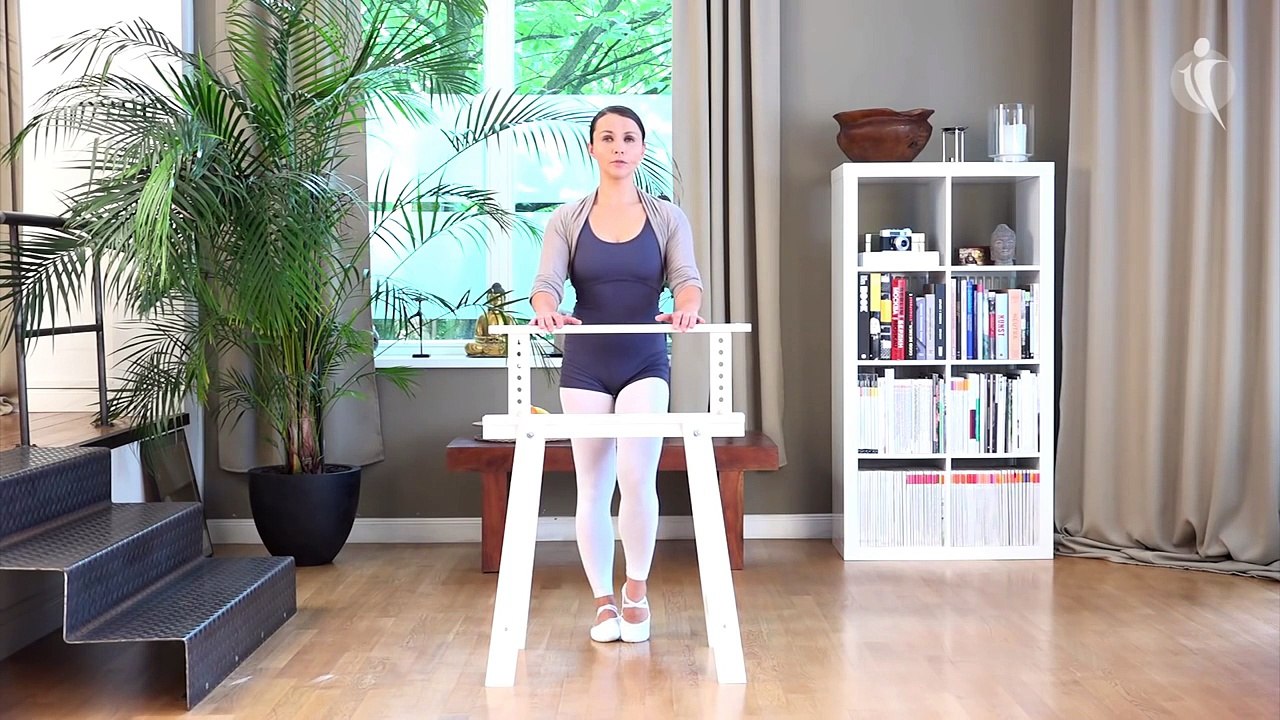 Ballett Barre Anfänger Workout - Tanzen lernen zuhause - Plié, Relevé, Tendu - Tanz mit Anna - HD