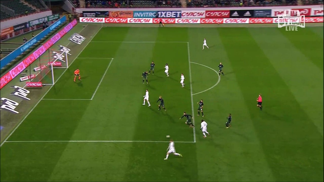 1-0 Aleksei Miranchuk Goal Russia  Premier Liga - 23.10.2017 Lokomotiv Moscow 1-0 FK Krasnodar