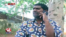 Bithiri Sathi Satire On Call Centers Phone Call Harassment _ Teenmaar News _ V6 News