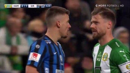 2-1 Shkodran Maholli Goal Sweden  Allsvenskan - 23.10.2017 Hammarby IF 2-1 Sirius IK