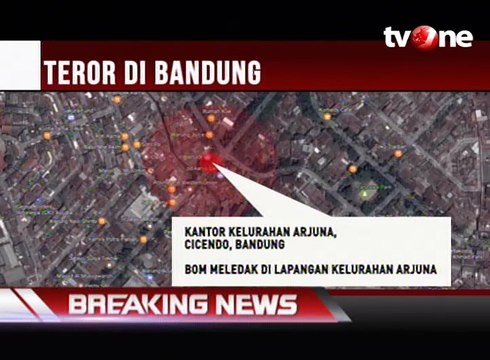 Kronologi Ledakan Bom Panci di Cicendo Bandung