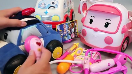 Robocar Poli Ambulance Pororo Doctor Kit Cars Toy Surprise