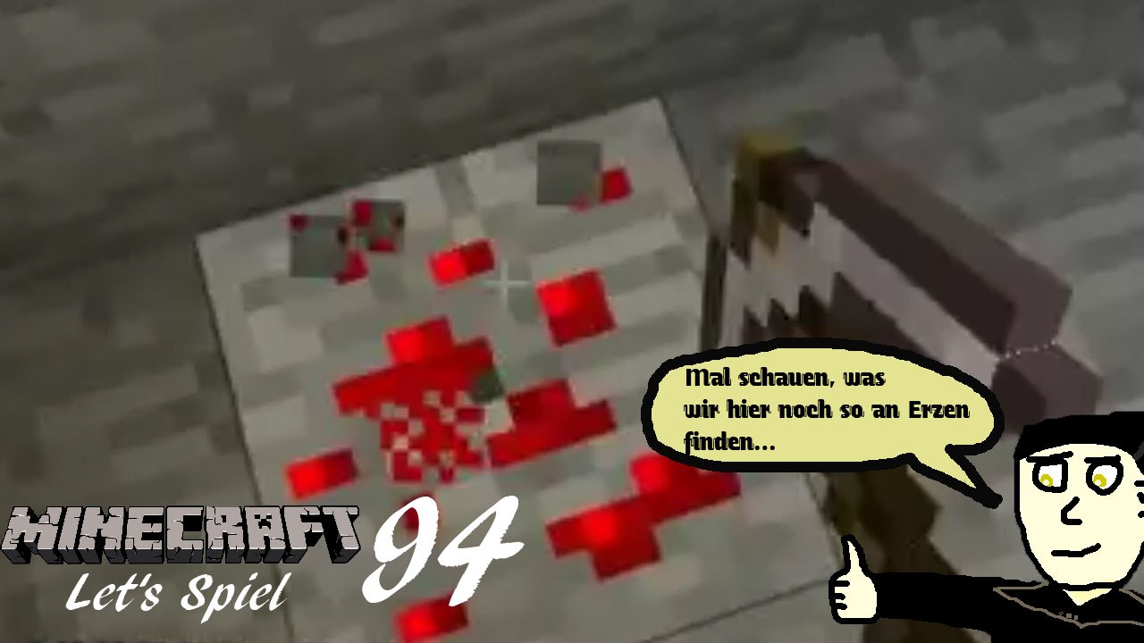 Minecraft 'Let's Spiel' (Let's Play) 94: Eine weitere Erzsuche