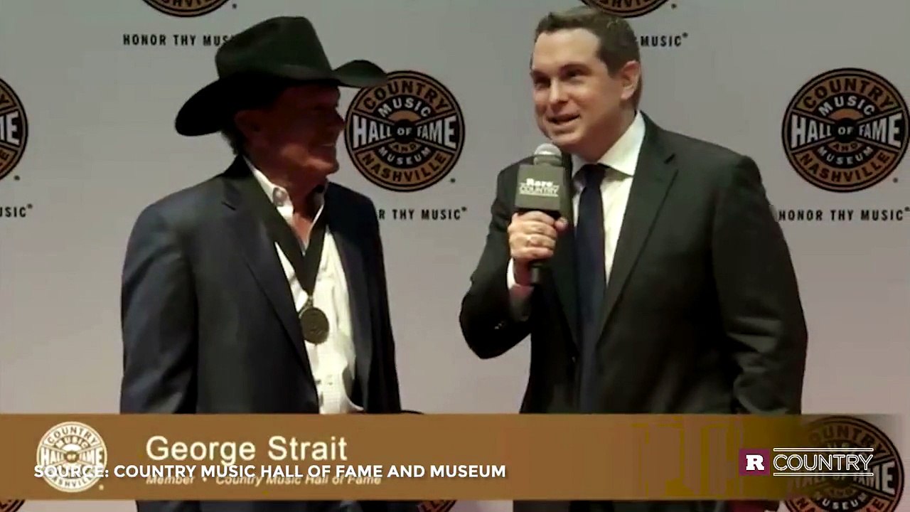 George Strait honors Alan Jackson | Rare Country