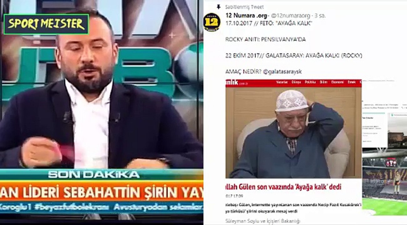 G.Sarayın Rocky Koreografisine FETÖ diyenlere SEBO REİS cevap verdi 22 ekim 2017