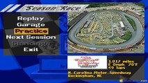 Nascar Racing gameplay (PC Game, 1994)