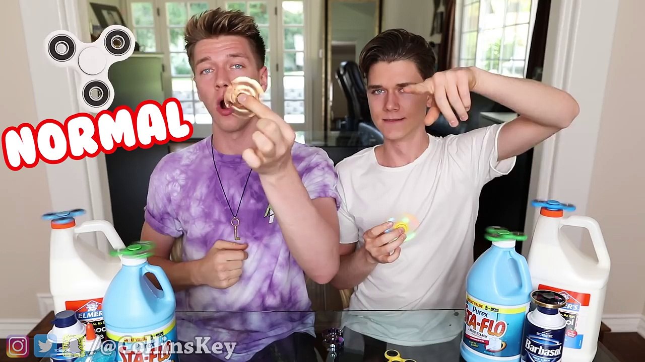 DIY Slime Fidget Spinner That ACTUALLY SPINS!!! How To Make Rare Giant Fidget Spinners Toys & Tricks