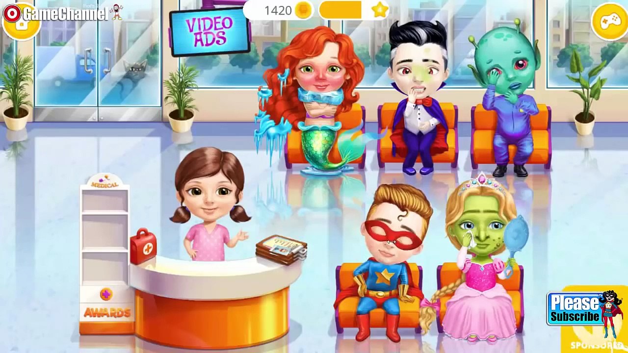 Superhero Hospital Doctor, Kids hospital, Doctor and Dentist Games - Video Games For Kids