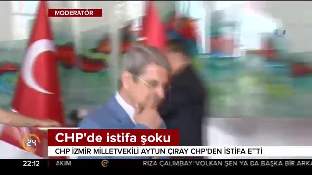 CHP'de istifa şoku
