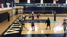 STILL WAKING UP - Mental Block vs Tall Ones HIGHLIGHTS (NCVA 2017 League 4 Mens Volleyball