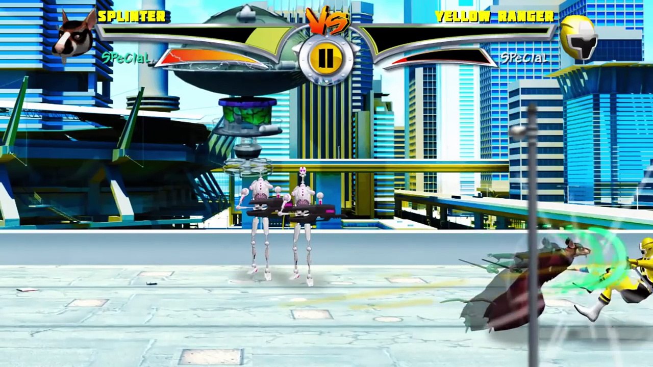 Teenage Mutant Ninja Turtles:Legends vs Tmnt Power Rangers Ultimate Hero Clash 2