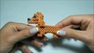 Tutorial Cane Bassotto 3D con Hama Beads - DIY Dog Perler Beads