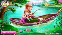 Anna Snow White Elsa Rapunzel Ariel Cinderella Belle Jasmine & Aurora Baby Wash Games Compilation