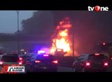Truk Tangki BBM Terbakar, Enam Unit Mobil Damkar Dikerahkan
