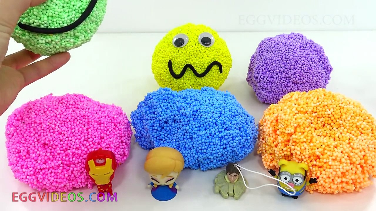 Playfoam Happy Sad Smiley Face Surprise Eggs Marvel Avengers Finding Dory Star Wars Disney Pixar Toy