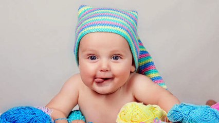 Most cute baby moment with amazing style