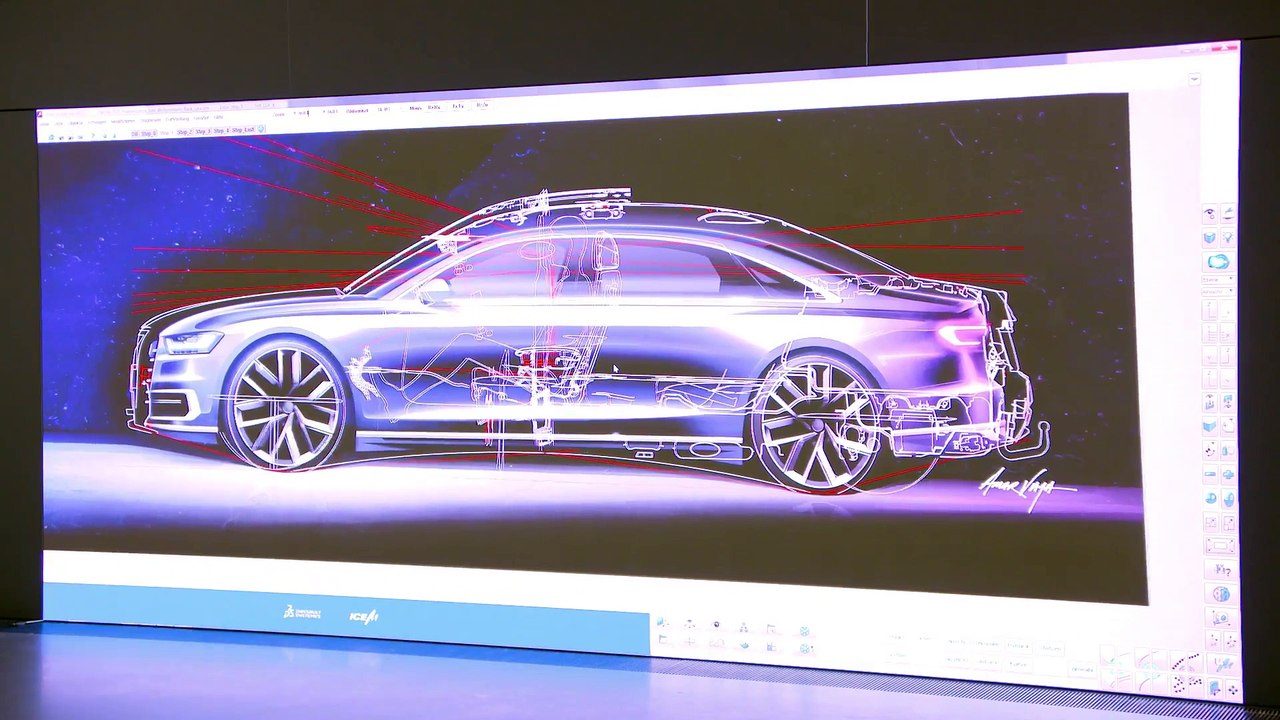 Audi A7 Sportback & "Insight Design" C3-design process