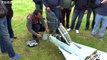 ① GIANT SCALE RC FLY EAGLE SWING WING GRUMMAN F14 TOMCAT TWIN TURBINES WESTON PARK MODEL SHOW - new