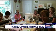 Woman Battling Breast Cancer Pays It Forward With Comfort Pillows
