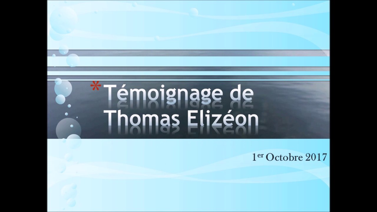 temoignage Thomas