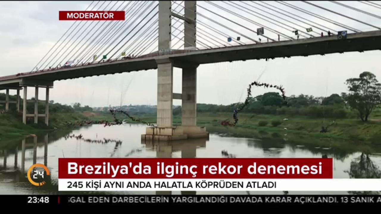 Brezilya'da ilginç rekor denemesi