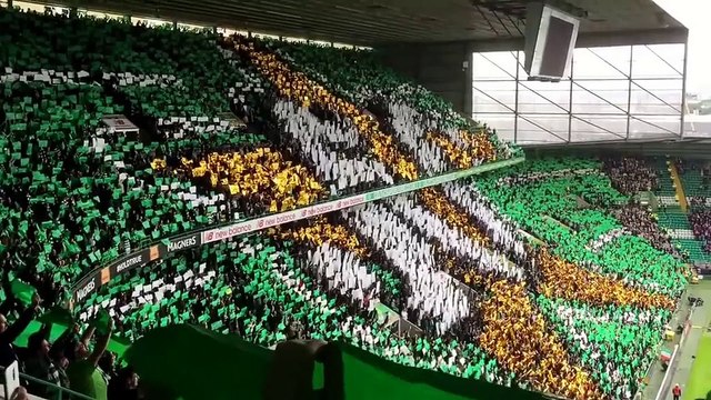 Celtic tem os melhores adeptos para a FIFA graças a esta coreografia
