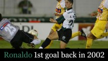 Primeiro Golo De Cristiano Ronaldo A Nível Sénior Em 2002 ! Ronaldo First Goal