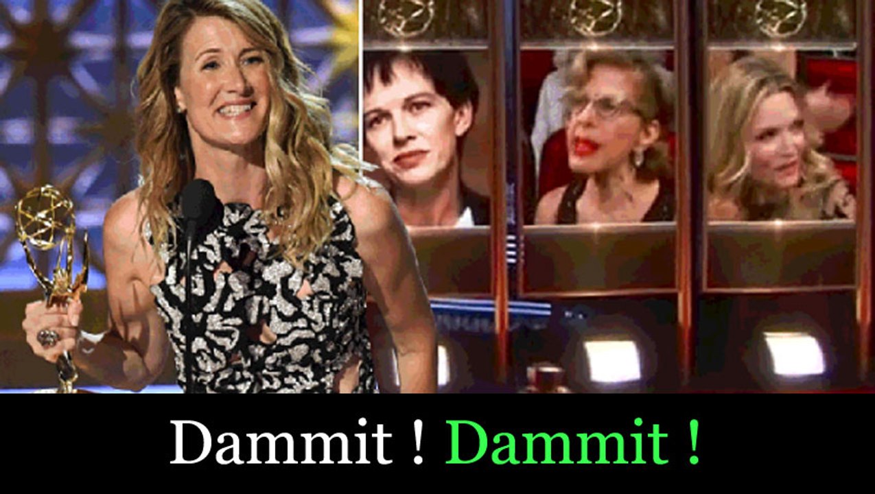 Jackie Hoffman Grita "Dammit" ! Jackie Hoffman Yells Damn It After Loosing Emmy To Laura Dern