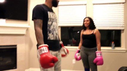 CHRIS VS QUEEN BOXING MATCH