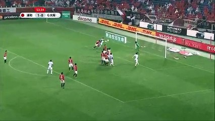 Urawa 1:1 Gamba Osaka (Japanese J League. 21 October 2017)