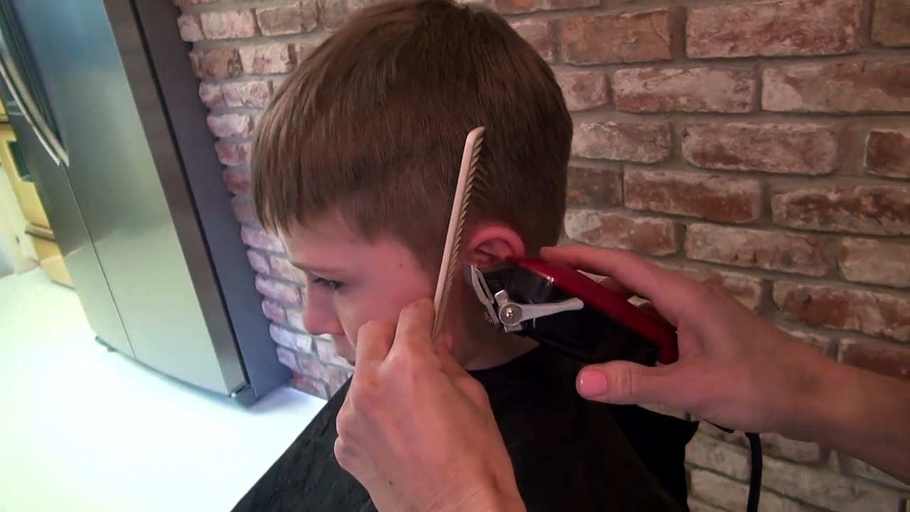 Easy 5 Step Boys Clipper Haircut