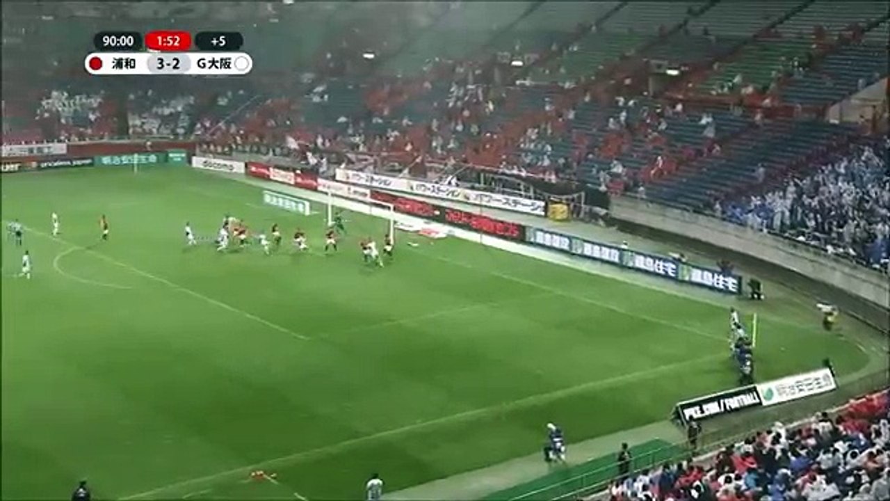 Urawa 3:3 Gamba Osaka (Japanese J League. 22 October 2017)