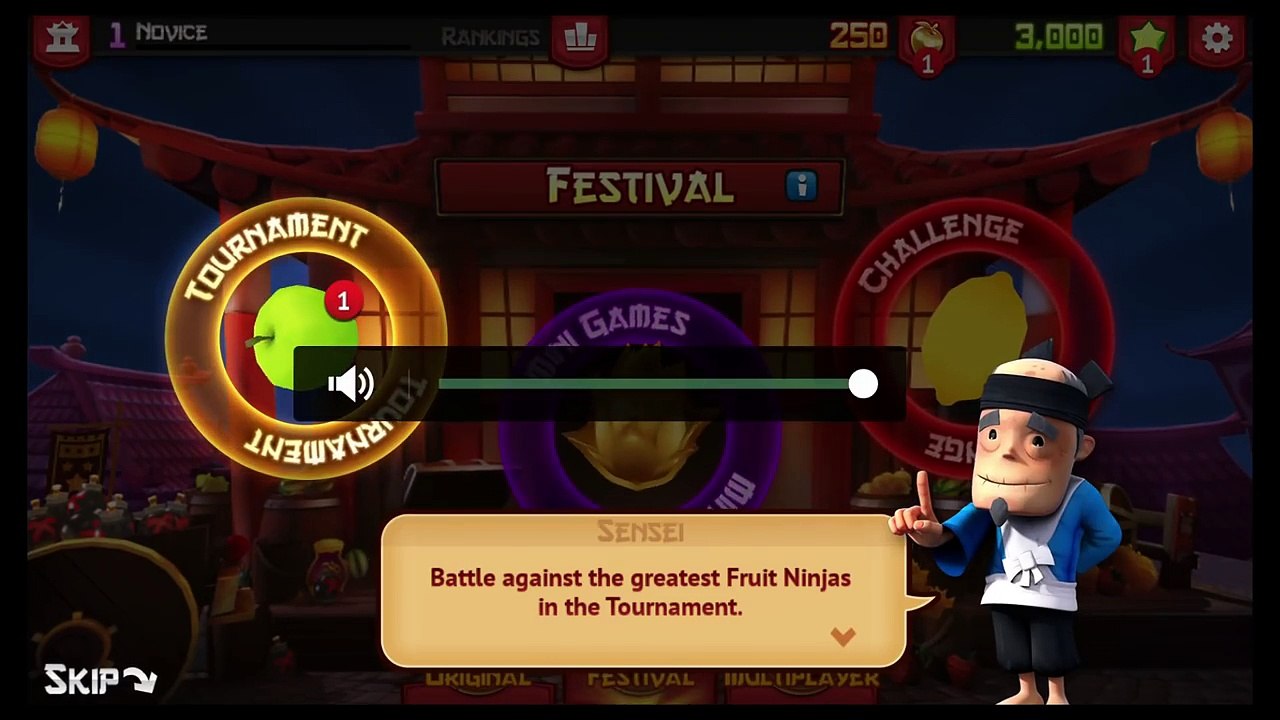 Fruit Ninja 5th Aniversary Gameplay
