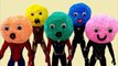Superhero Body Play Foam Surprise Lollipops Learn Colors for Kids Finger Famliy Nursery Rhymes