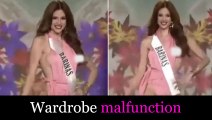 Descuido En Vivo De Fabianny Zambrini ! Miss Earth Venezuela Nip Slip
