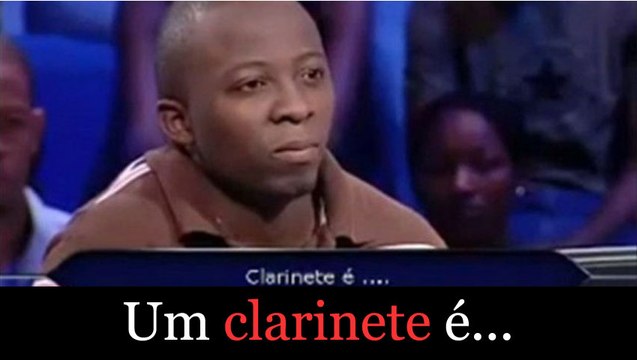 Quem Quer Ser Milionário Angola Pergunta Do Clarinete