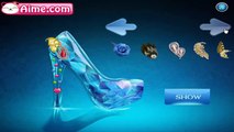 Juegos para Niñas - Diseñando la Zapatilla de Cristal de Elsa Frozen