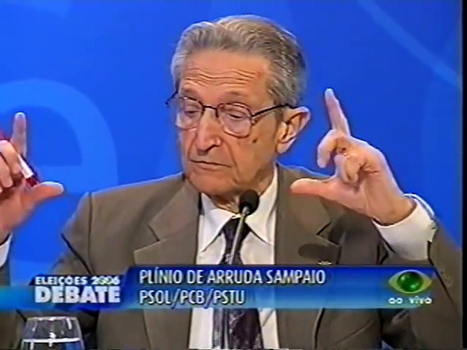 Plínio de Arruda Sampaio (2006) - Crítica ao PTucanismo